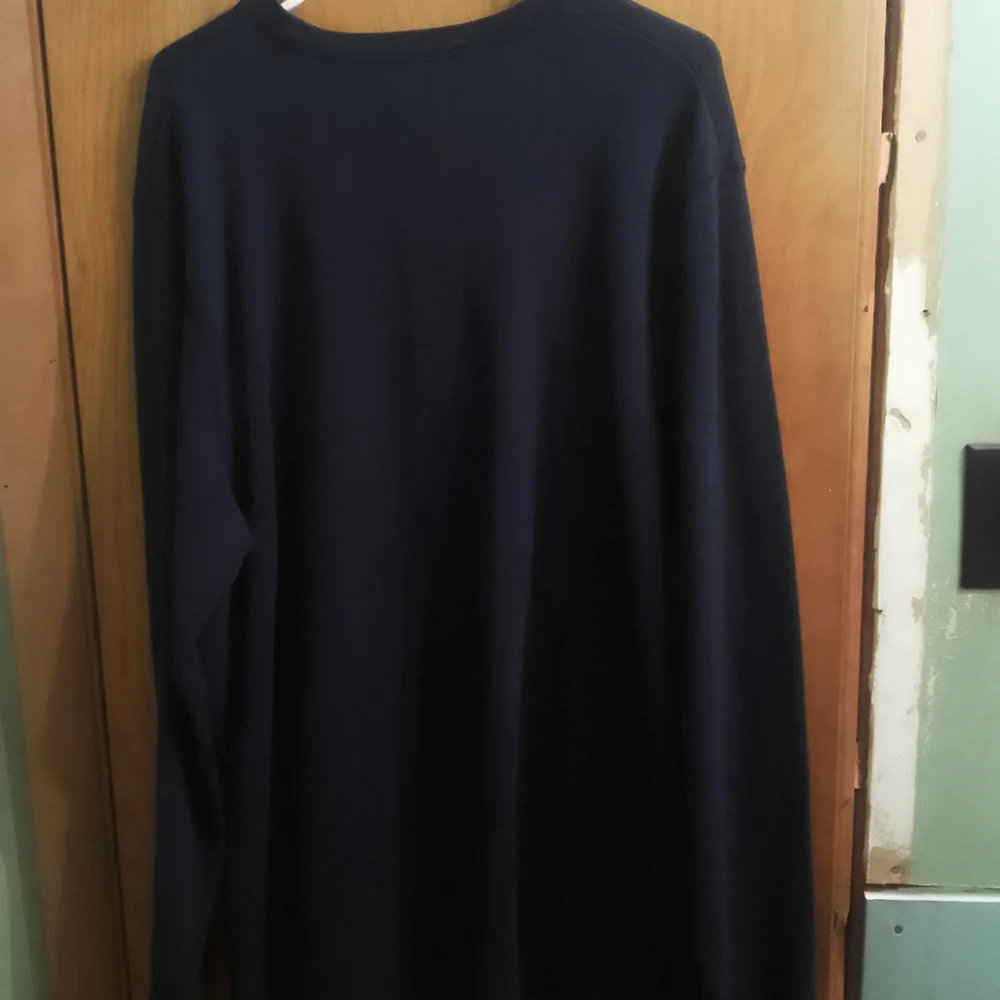 Navy Blue Men's Old Navy Tribeca NYC 93 Thermal Blue Sweater‎ Size XXL